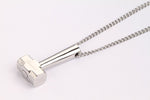 Stainless Hammer Pendant with Chain - Baseball Legend Apparel