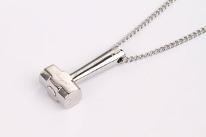 Stainless Hammer Pendant with Chain - Baseball Legend Apparel
