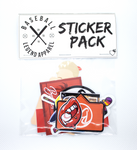 Brand Sticker Pack - Baseball Legend Apparel