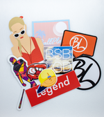 Brand Sticker Pack - Baseball Legend Apparel