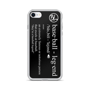 Definition iPhone Case - Baseball Legend Apparel